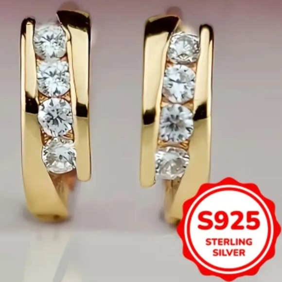 ❤️Elegant French-Style Hoop Earrings S925 Sterling Silver